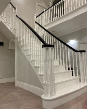 Elite Paint Specialists Staircase Renovation 3