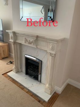 1. Fire Surround - before