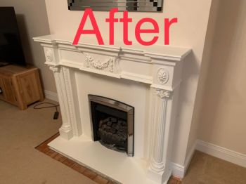 2. Fire Surround - after